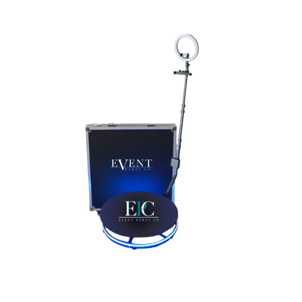 3FT 360 Photo Booth RENTAL – VIP Package