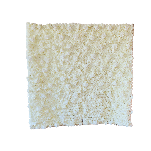 Flower Wall RENTAL - White