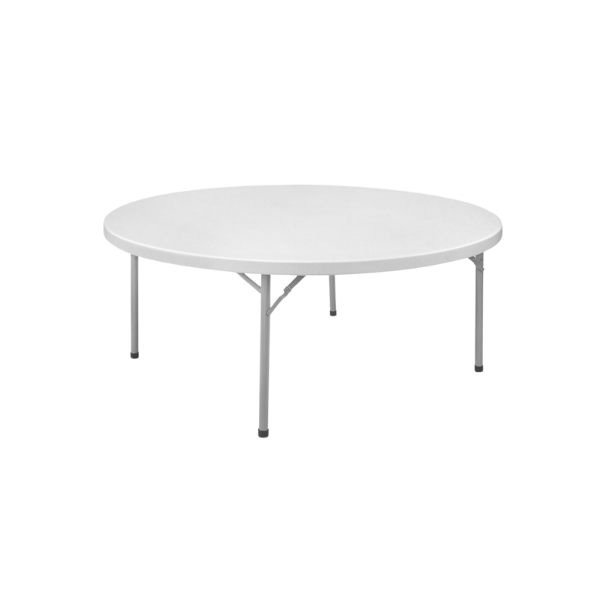 Round Folding Table RENTAL - 6 Foot