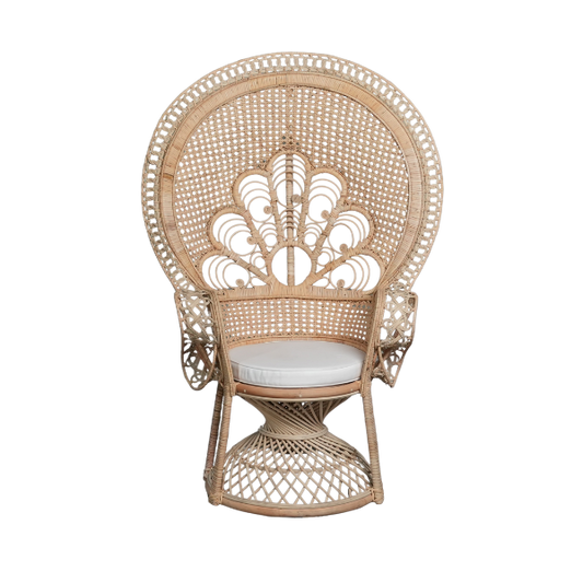 Peacock Rattan Chair RENTAL