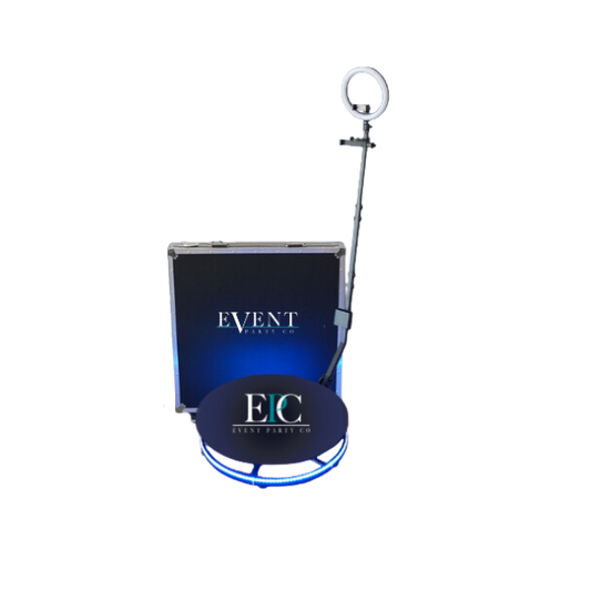 3FT 360 Photo Booth RENTAL – VIP Package