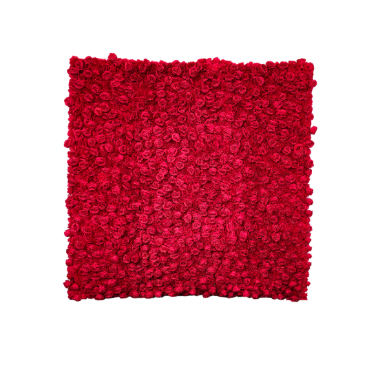 Flower Wall RENTAL - Red