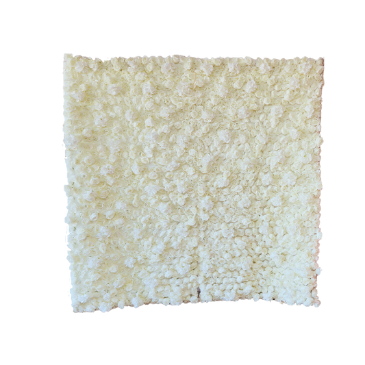 Flower Wall RENTAL - White
